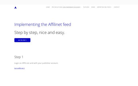 Affili.net XML Feed: how to implement the Affilinet feed