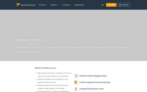 Patient Portal - Genie Solutions