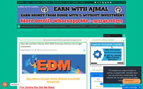 View Ads and Earn Money With EDM Smartpay Without Any ...