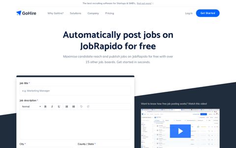 Automatically Post Jobs On JobRapido & 15 Top Free Job ...