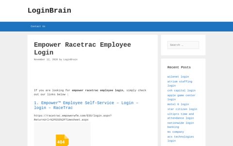 empower racetrac employee login - LoginBrain