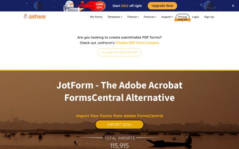 The Adobe Acrobat FormsCentral Alternative - JotForm