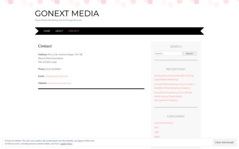 Contact | GoNext Media