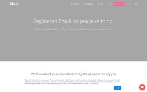 eEvidence: Registered Email