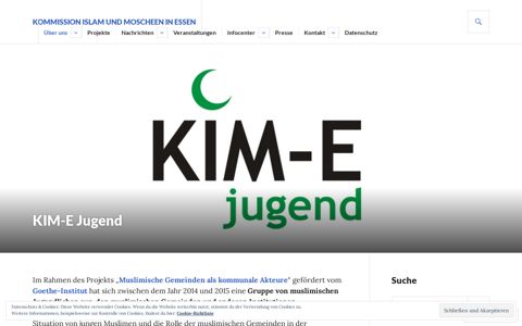 KIM-E Jugend – Kommission Islam und Moscheen in Essen