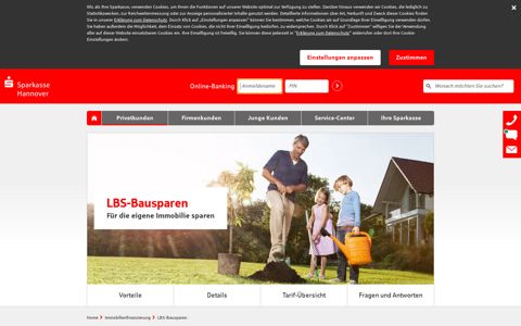 LBS-Bausparen - Für die eigene Immobilie sparen