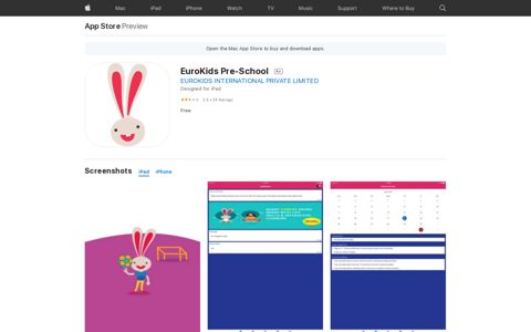 ‎EuroKids Pre-School on the App Store