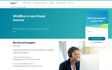 WildBlue: Viasat's legacy home satellite internet service