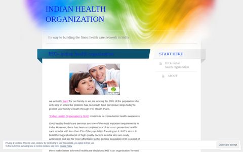 IHO- indian health organization