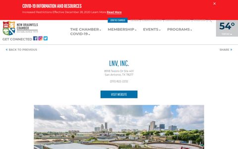 LNV, Inc. - New Braunfels Chamber of Commerce