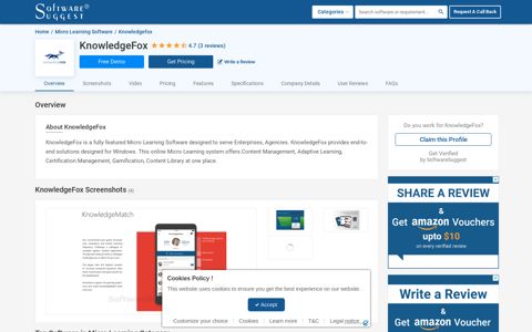 KnowledgeFox Pricing, Reviews, Features - Free Demo
