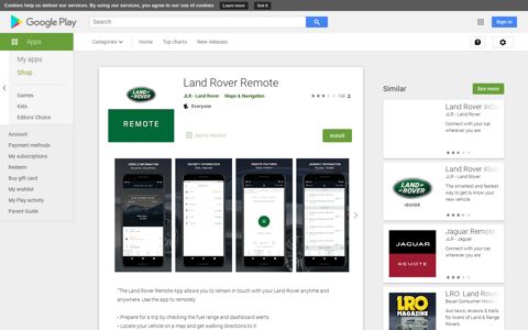 Land Rover Remote - Apps on Google Play