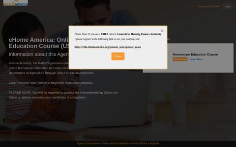 Online Homebuyer Education Course (USDA) - eHome America