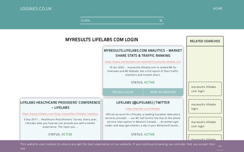 myresults lifelabs com login - General Information about Login