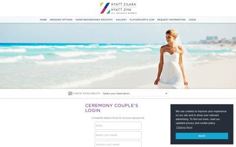 Hyatt Hotels | Wedding Day Planner