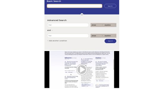 ICF - Search Research Portal