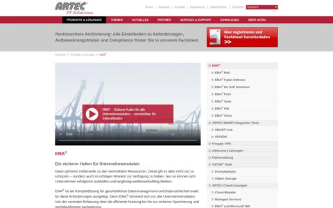 EMA - ARTEC IT Solutions AG