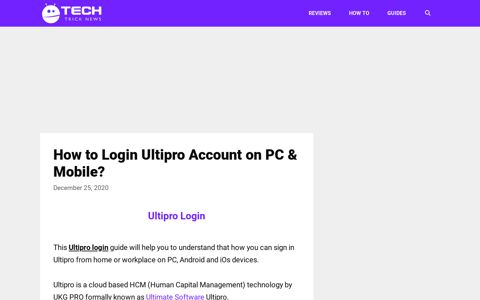 How to Login Ultipro Account on PC & Mobile [Easy Steps]