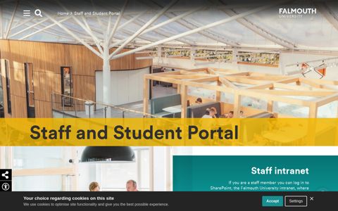 Staff & Student Portal - Falmouth University