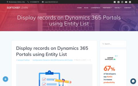 Display records on Dynamics 365 Portals using Entity List ...