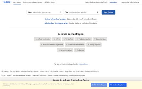 Jobbörse Indeed.com | Deutschlands Jobsuche