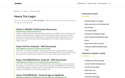 Heera Tcn Login ❤️ One Click Access - iLoveLogin
