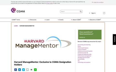 Harvard Managementor - Chartered Global Management ...