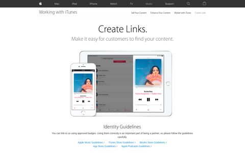 iTunes - Link to iTunes - Apple (IE)