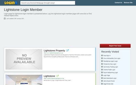 Lightstone Login Member - Loginii.com