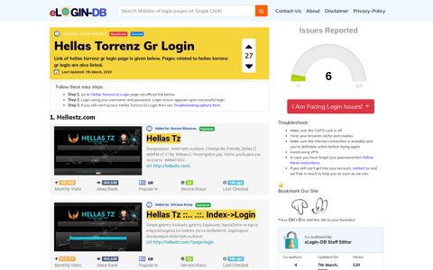 Hellas Torrenz Gr Login - A database full of login pages from ...