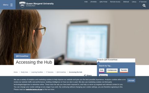 Accessing the Hub - Queen Margaret University