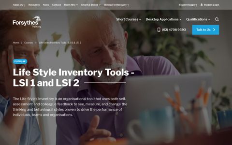 Life Styles Inventory Tools - LSI 1 & LSI 2 - Forsythes Training