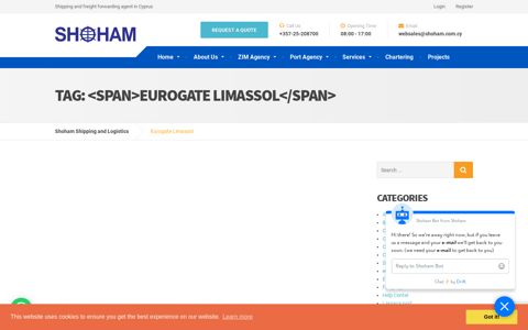 Eurogate Limassol - Shoham Shipping and Logistics