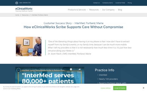 InterMed, Portland, Maine - eClinicalWorks