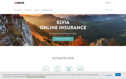 The affordable online insurance in Switzerland | ELVIA