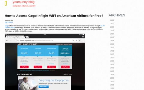 How to Access Gogo Inflight WiFi on American Airlines for Free?