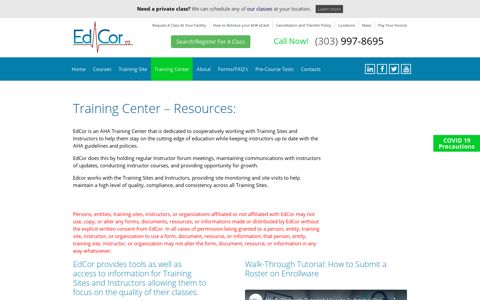 Training Center | EdCor