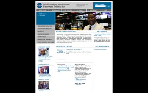 NASA Employee Orientation