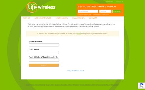 Continue Existing Order | Upload Proof | Check Status - Life ...