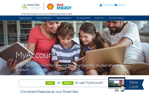 MyAccount I 24/7 Access to Your Energy Account - Green Star ...