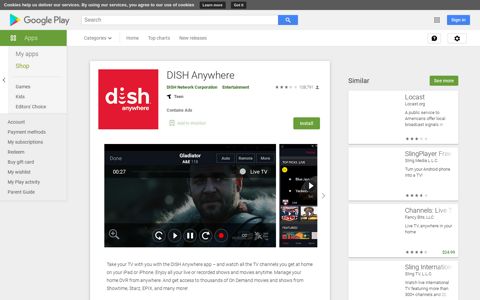 DISH Anywhere - Apps on Google Play