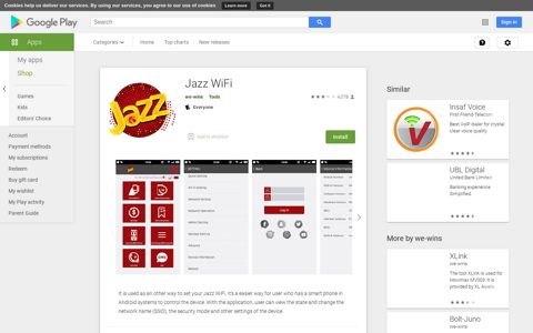 Jazz WiFi - Apps on Google Play