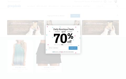 Groopdealz: Daily Boutique Deals up to 70% Off