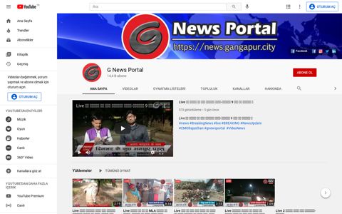 G News Portal - YouTube