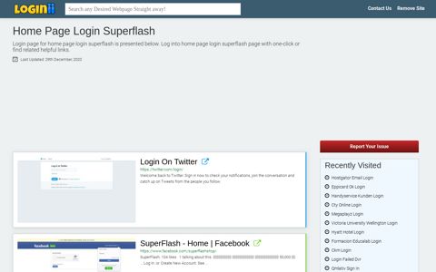Home Page Login Superflash - Loginii.com