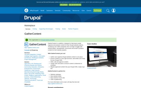 GatherContent | Drupal.org