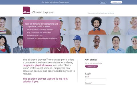 eScreen Express: Home