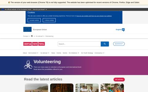 Volunteering | European Youth Portal - Europa EU