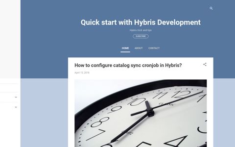 Quick start with Hybris Development