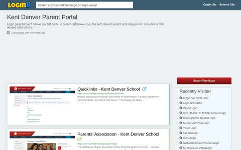 Kent Denver Parent Portal - Loginii.com